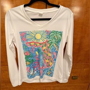 Sport-Tek Lilly -Like Florida Illustrated Map Short M 💗☀️💗